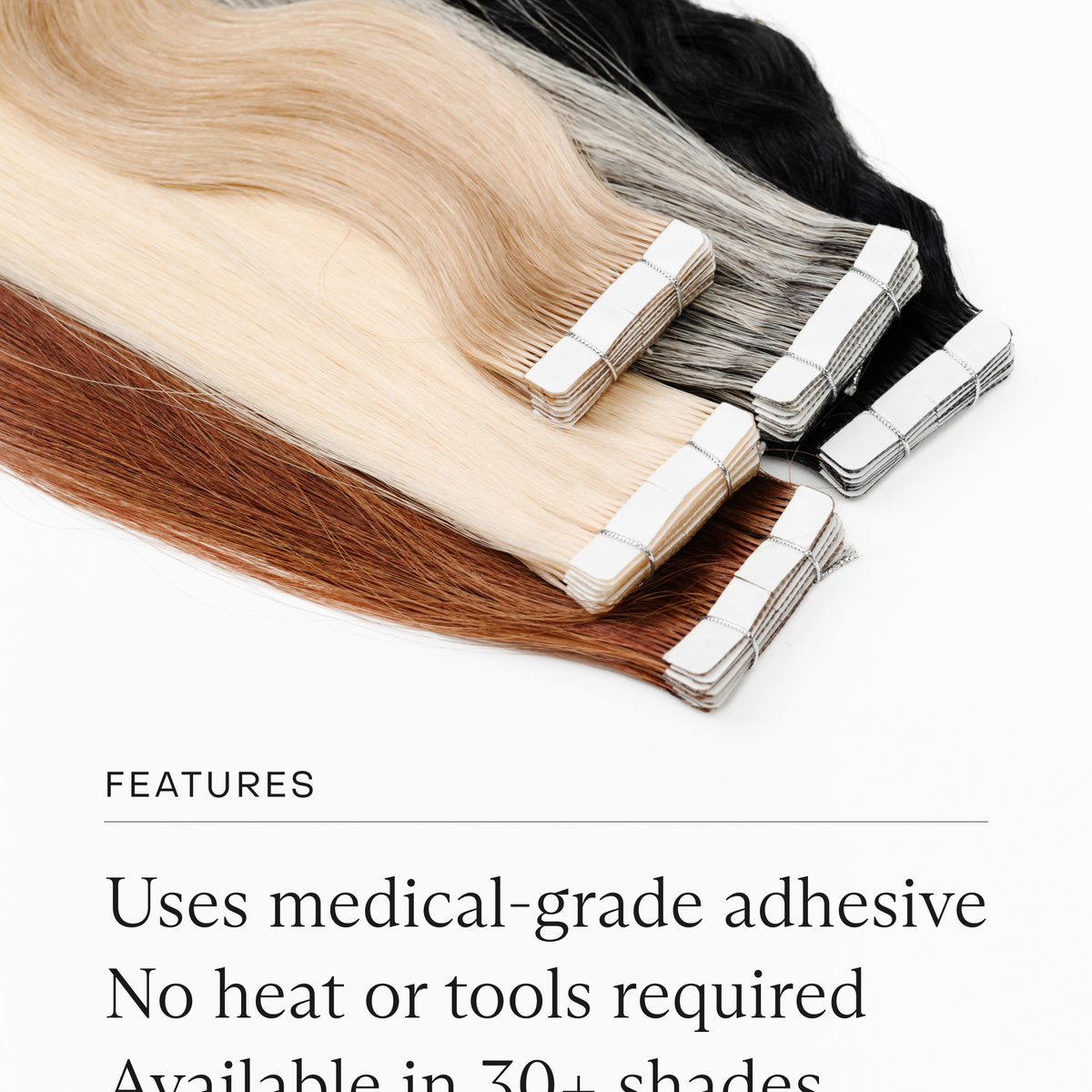 Signature Tape-In, Curly Darkest Brown #2 - Main Image