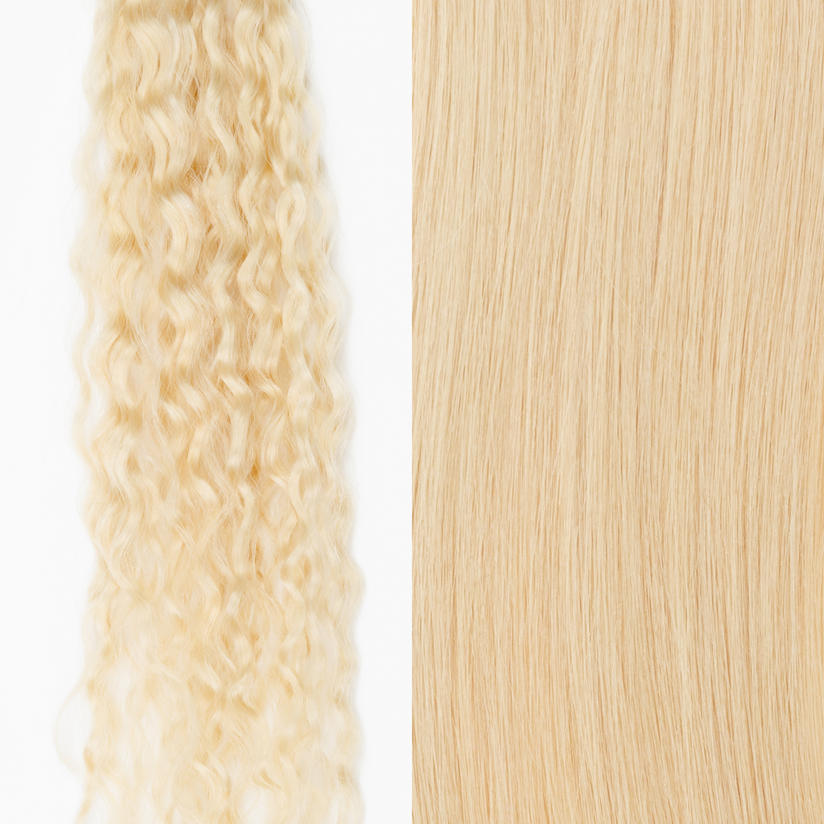 Signature Tape-In, Curly Platinum Ash Blonde #60
