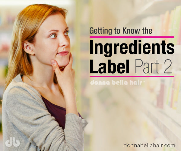 Getting to Know the Ingredients Label – Part 2!