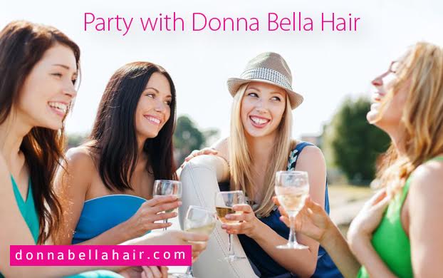 Party with Donna Bella Hair