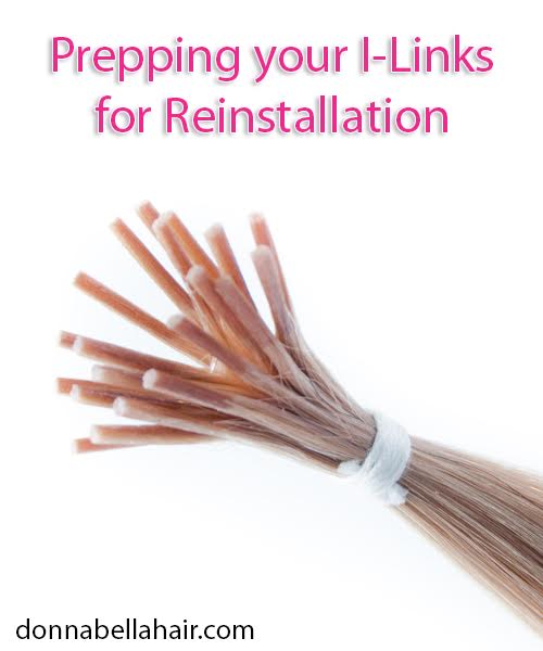 Prepping your I-Links for Reinstallation