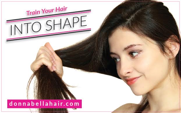 Train Your Hair Into Shape