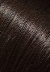 16" Kera-Link Straight #2 (Darkest Brown) - Donna Bella Hair