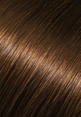 16" Kera-Link Straight #6 (Dark Chestnut Brown) - Donna Bella Hair4
