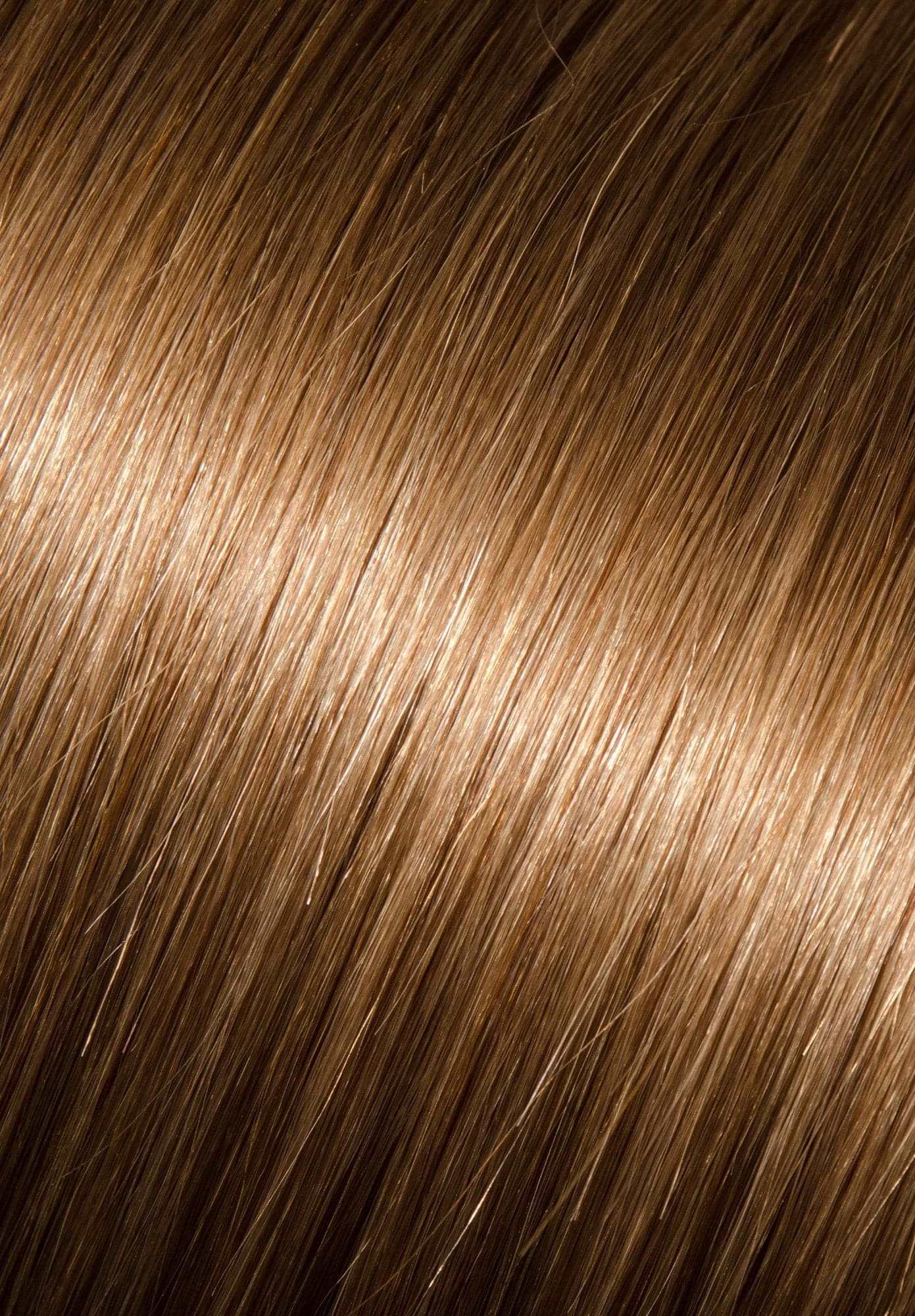 16" Flat-Tip Pro Straight #8 (Light Chestnut Brown) - Donna Bella Hair