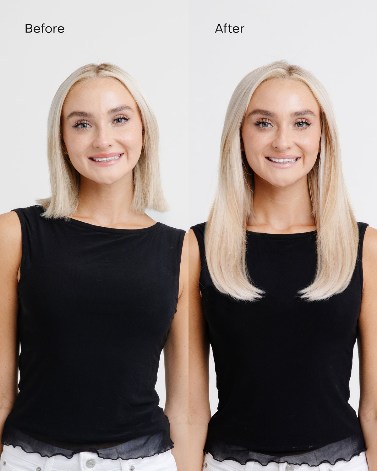 Color 9n Extensions Clip-In, Straight #9N Light Blonde – Donna Bella Hair