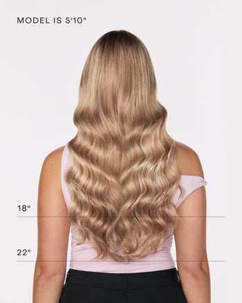 Invisible Tape-In, Straight Balayage #6-12/600