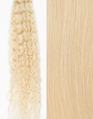 Tape-In Pro Curly Platinum Ash Blond #60