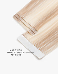 Tape-In Pro Straight White Ash Blond #80