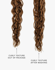 Tape-In Pro Curly Dark Brown #4
