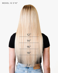 Tape-In Pro Straight Rooted Ombre #12/600