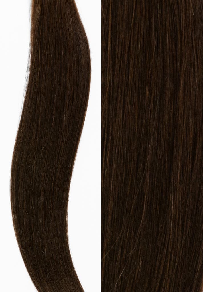 2ndTape-In Pro Straight Color #2 Darkest Brown