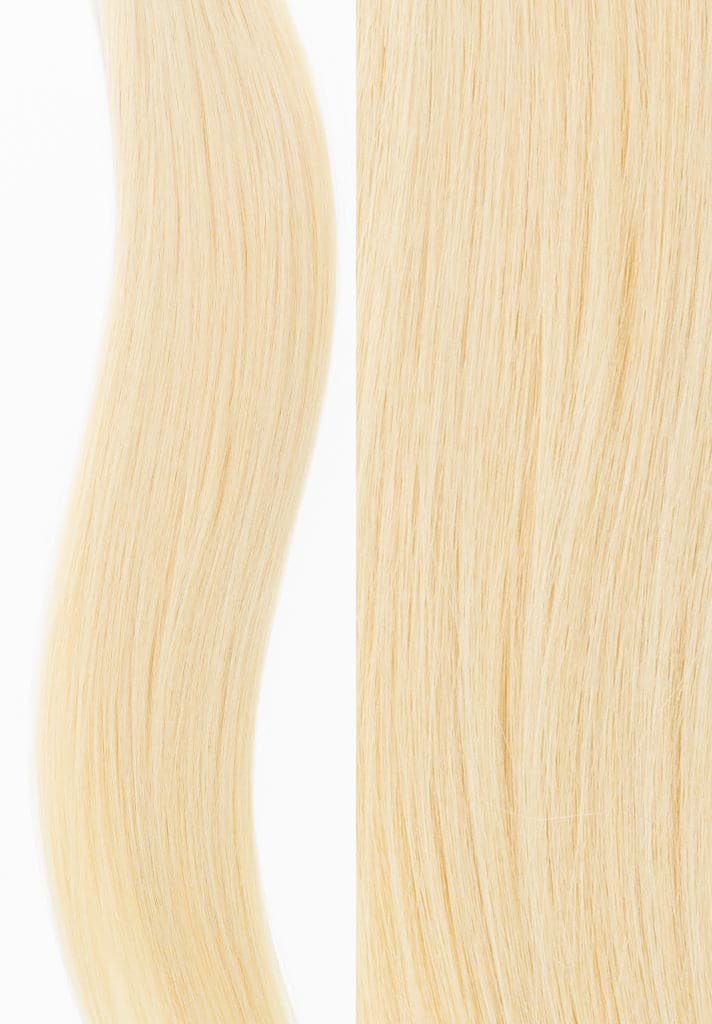 2ndHybrid Weft Color #80 White Ash Blond