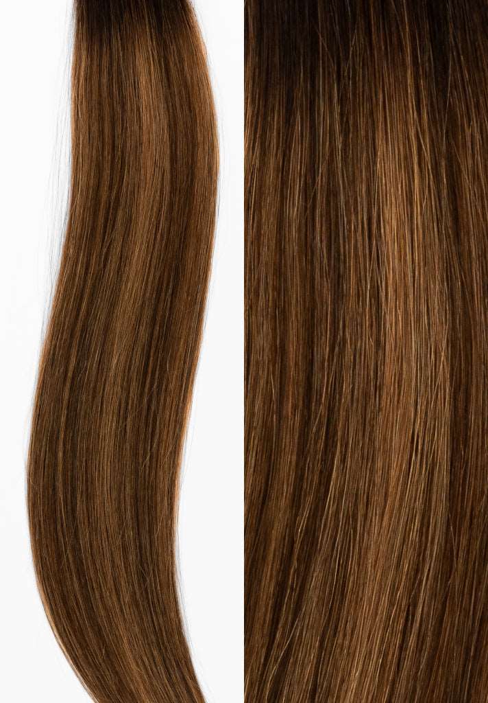 2ndHybrid Weft Color Rooted Ombre #2-6/10
