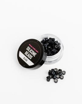 Silicone Beads - Black
