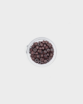 Silicone Beads - Medium Brown