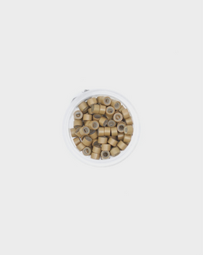 Silicone Beads - Light Brown
