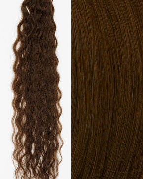 Signature Tape-In, Curly | Dark Chestnut Brown #6