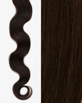 Signature Tape-In, Wavy | Darkest Brown #2