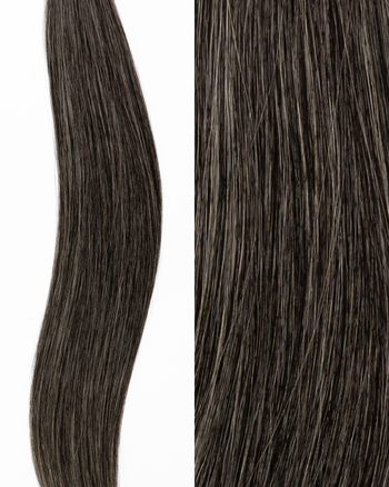 Signature Tape-In, Straight | Dark Natural Gray #20