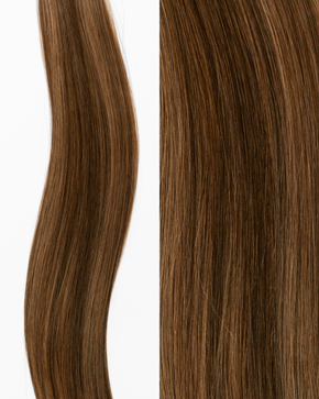 Hybrid Weft, Dark Chestnut/Medium Ash #6/10