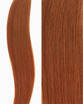 Signature Tape-In, Straight | Medium Copper Blend #6C