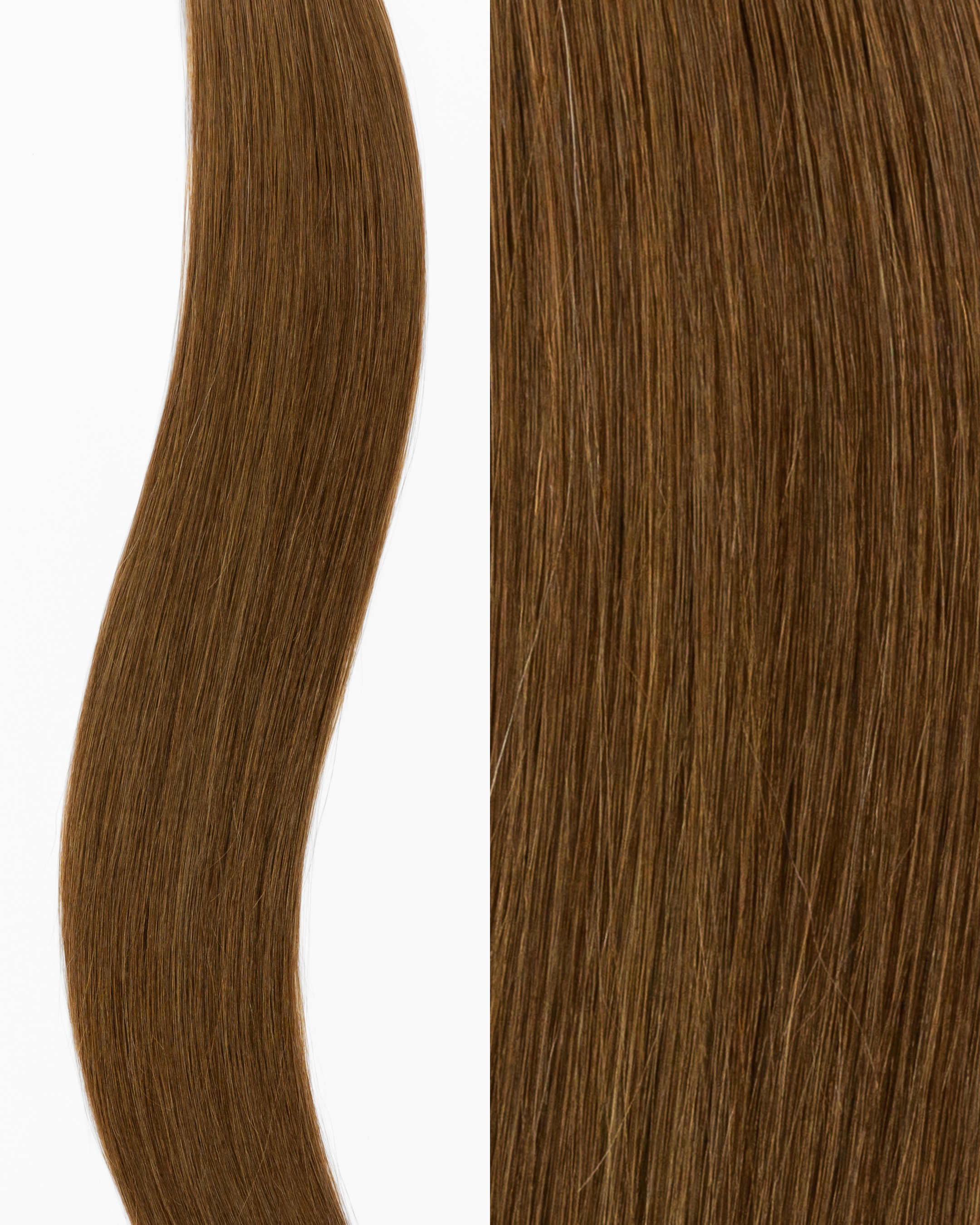 ロングエクステンション 　ブラウン 80g I-Link Straight | #6N Dark Blonde – Donna Bella Hair
