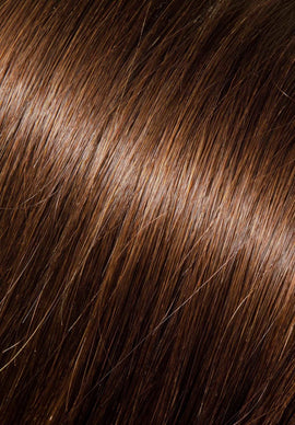 16" Full Head Human Clip-In #4 (Dark Brown) - Donna Bella Hair
