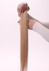 Deluxe Premium Clip-In Straight Light Blond with Strawberry #27/613