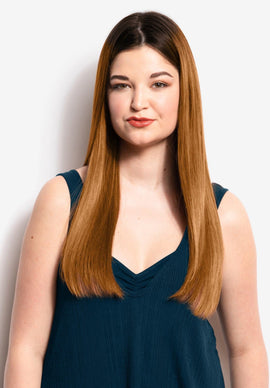 18" I-Link Pro Straight - Rooted Ombre 2/27A - Donna Bella Hair