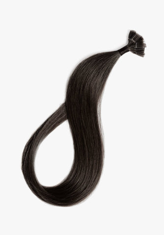 16" Kera-Link Straight #1B (Jet Black/Darkest Brown) - Donna Bella Hair