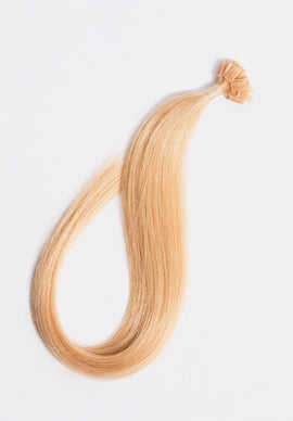 16" Kera-Link Straight #24 (Light Gold Blond) - Donna Bella Hair2