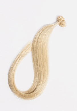 16" Kera-Link Straight #1001 (Platinum Blond) - Donna Bella Hair2