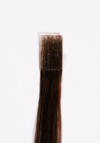16" Kera-Link Straight #3R (Darkest Brown with Auburn) - Donna Bella Hair