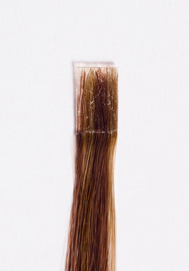 16" Kera-Link Straight #30/33 (Dark Chestnut Auburn) - Donna Bella Hair3