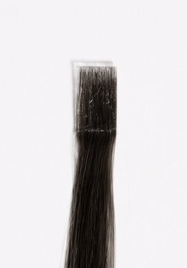 16" Kera-Link Straight #1B (Jet Black/Darkest Brown) - Donna Bella Hair3