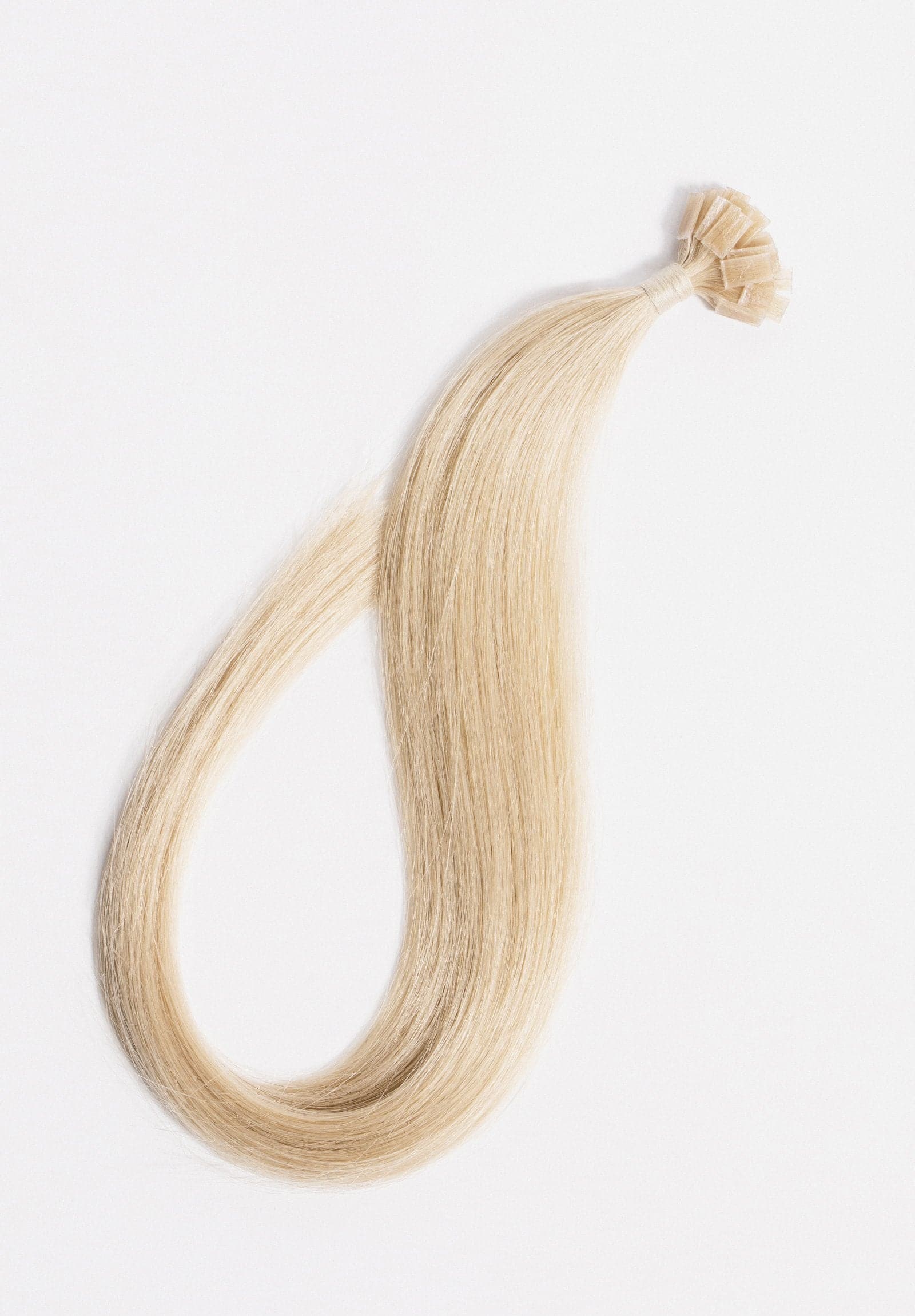 16" Kera-Link Straight #60 (Platinum Ash Blond) - Donna Bella Hair