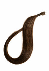 16" Flat-Tip Pro Straight #6 (Dark Chestnut Brown) - Donna Bella Hair