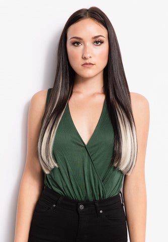 18" I-Link Pro Straight - Ombre 1B/60 - Donna Bella Hair