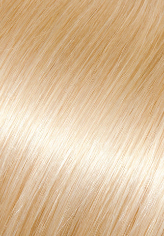 16" Flat-Tip Pro Straight #1001 (Platinum Blond) - Donna Bella Hair