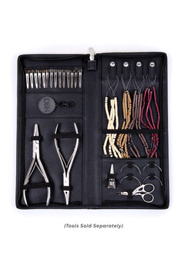 3pcs Pink Professional Beading and Hair Extesnsion tool kit