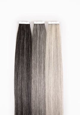 Tape-In Pro Straight Color #90 Light Natural Gray4