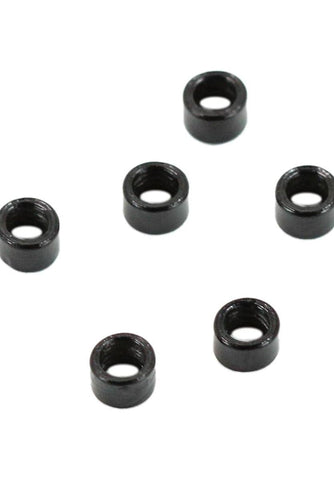 Grooved Beads - Black
