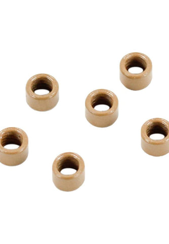 Grooved Beads - Light Brown
